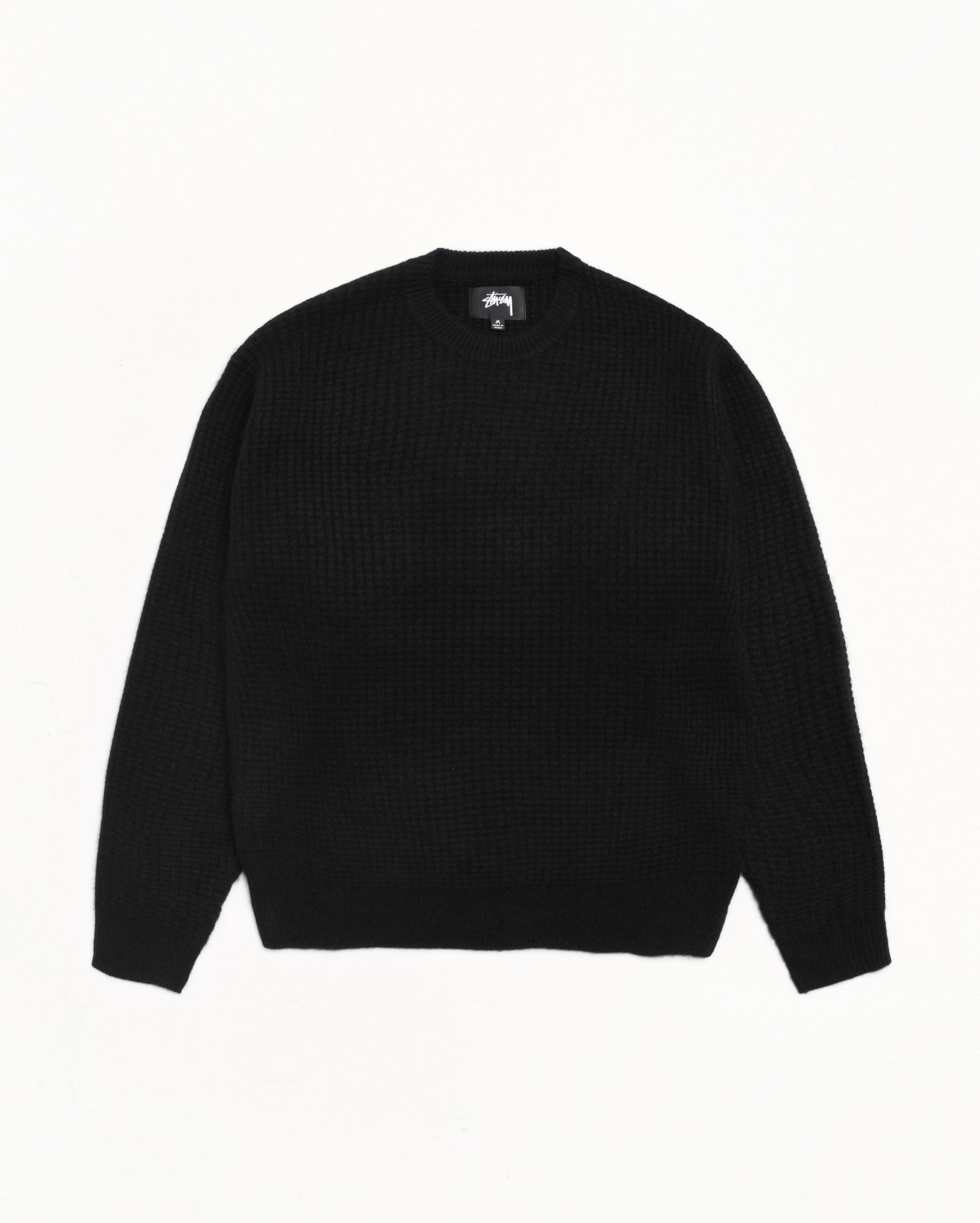 WAFFLE CASHMERE SWEATER