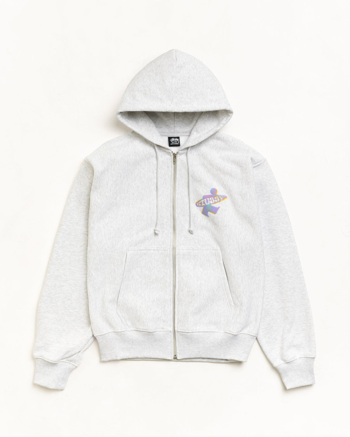 DOT SURF PUFF PRINT ZIP HOODIE