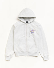 DOT SURF PUFF PRINT ZIP HOODIE