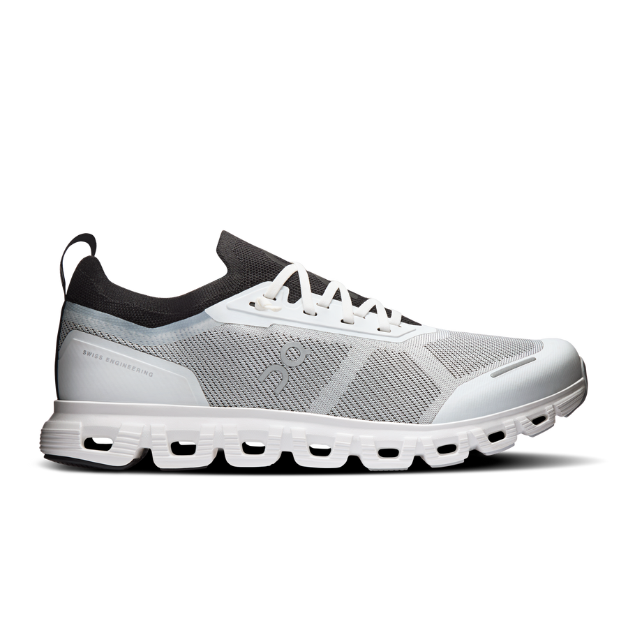 On Running Men's Cloud 6 Versa Shoes - White / Black