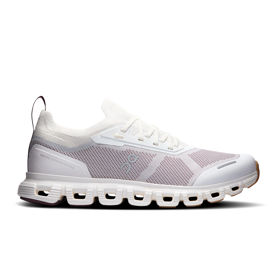 On Running Women's Cloud 6 Versa Shoes - Ice / Maroon