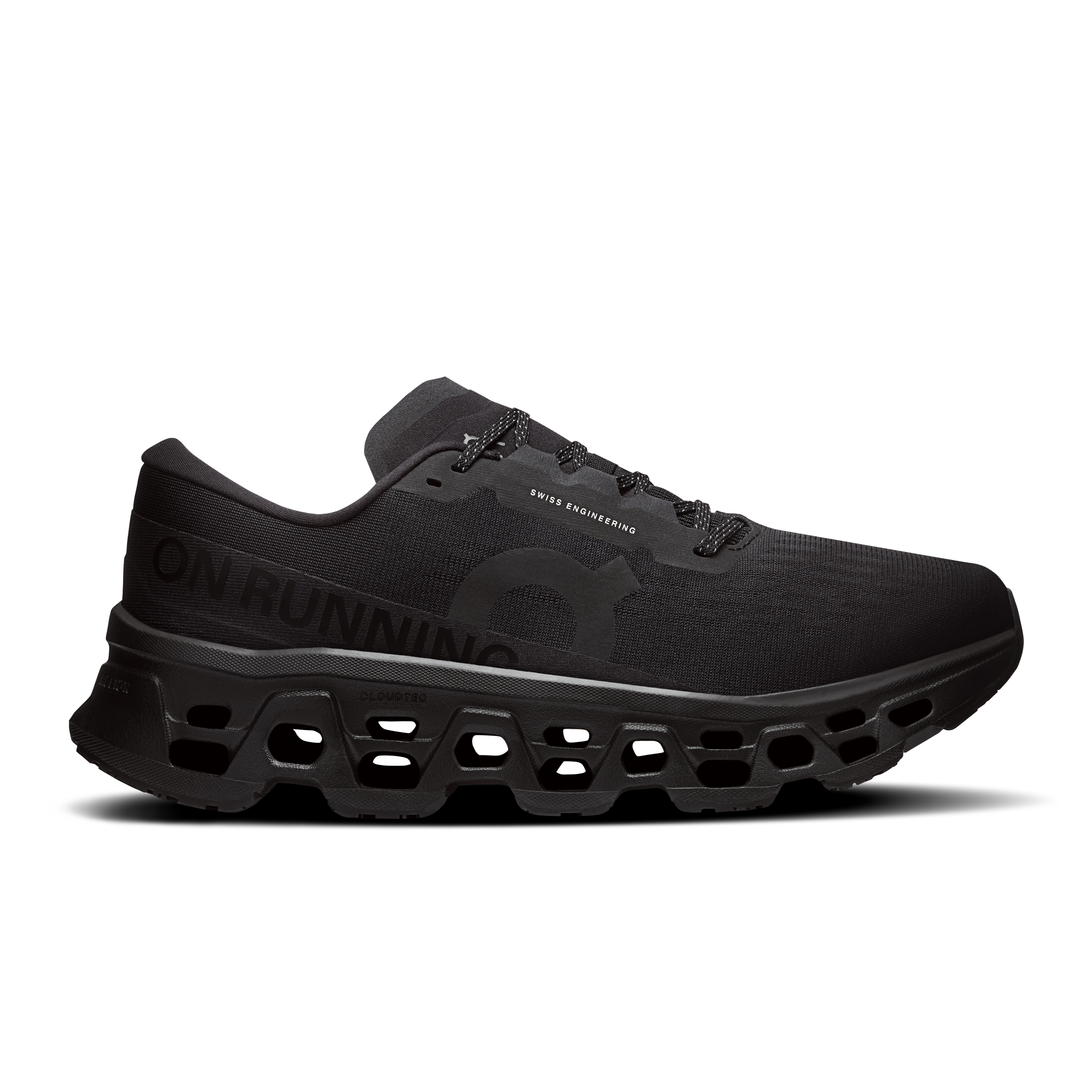 On Running Men's Cloudmonster 3 Shoes - Black / Black